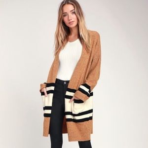 Lush long cardigan